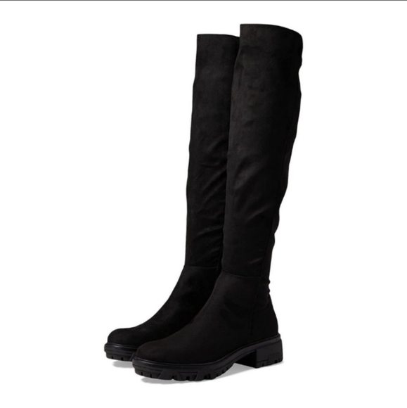 Unisa Shoes - Unisa black obove the knee boots
